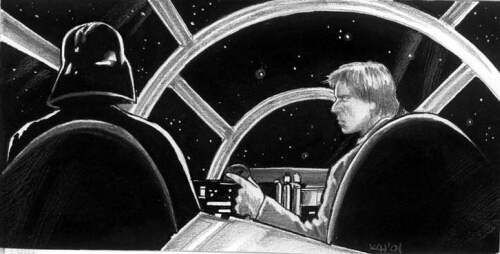 Han and Vader
